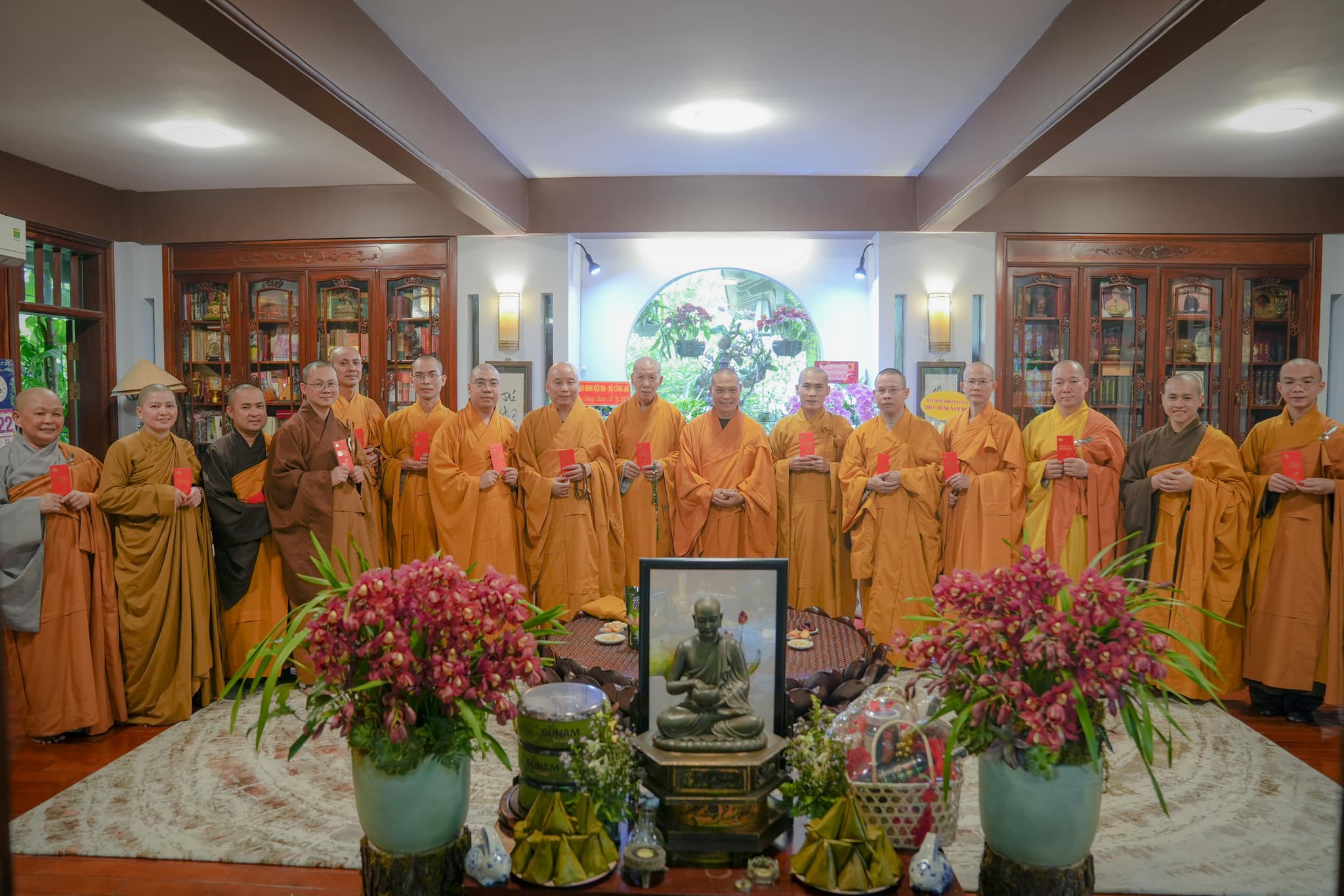 Ban Văn hóa GHPGVN. TPHCM khánh tuế Thầy 