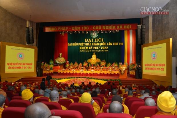 Bế mạc Đại hội Phật giáo toàn quốc lần thứ VIII