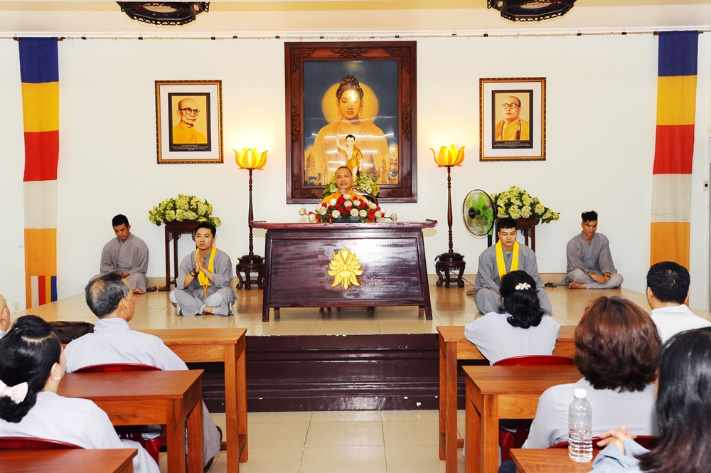 Pháp thoại Kiến Tạo Xã Hội Lành Mạnh Bằng Đạo Đức Phật Giáo tại Tổ đình Ấn Quang